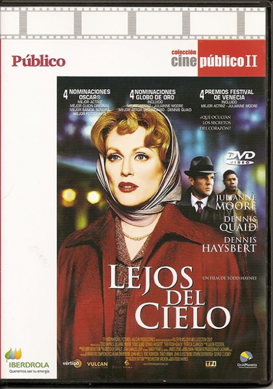 Lejos del cielo dvd